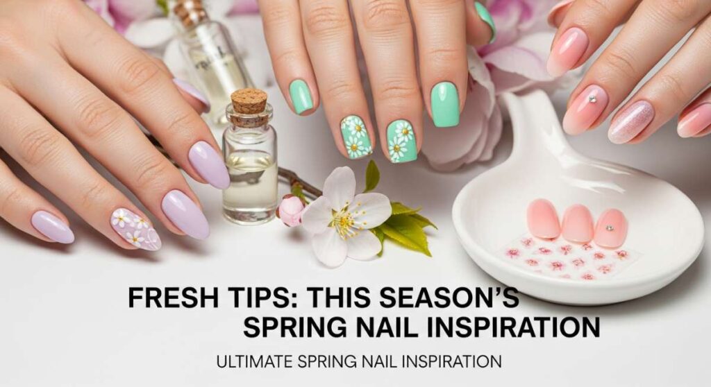 featured: fresh tips: this season's must have spring nail inspiration
