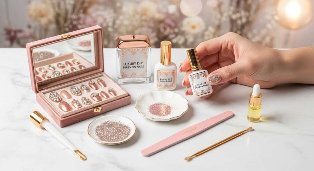 featured: from basic to bougie: how to master luxury diy press on nails