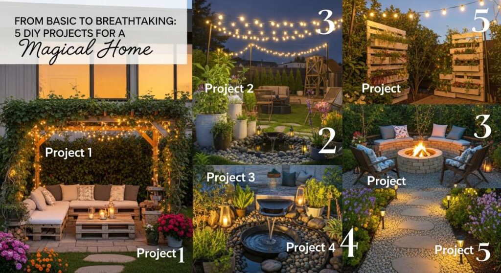 featured: from basic to breathtaking: 5 diy projects for a magical home