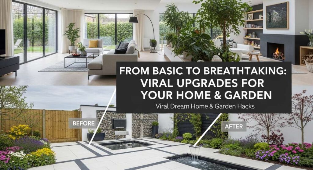 featured: from basic to breathtaking: viral upgrades for your home & garden