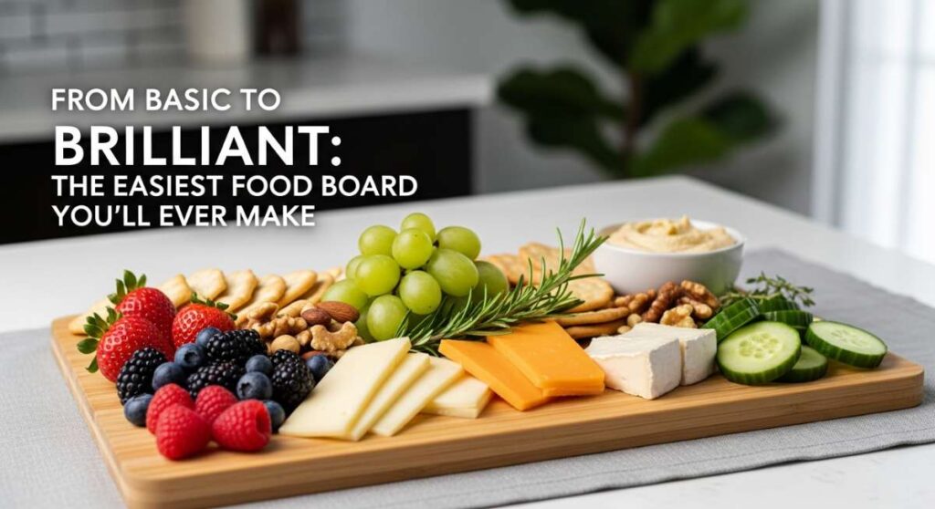 featured: from basic to brilliant: the easiest food board you'll ever make