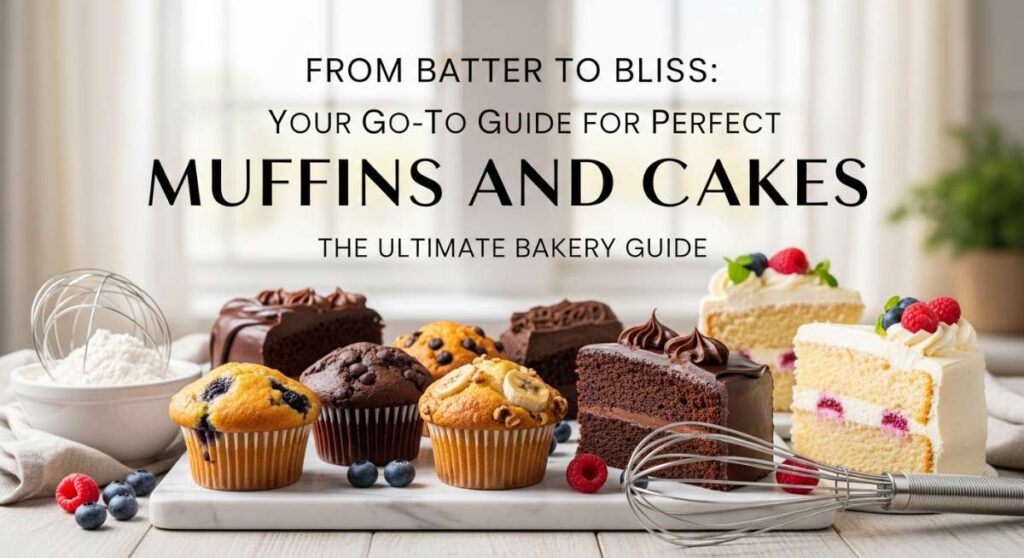 featured: from batter to bliss: your go to guide for perfect muffins and cakes