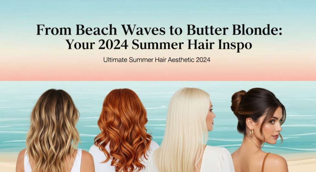 featured: from beach waves to butter blonde: your 2024 summer hair inspo