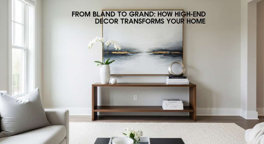 featured: from bland to grand: how high end decor transforms your home
