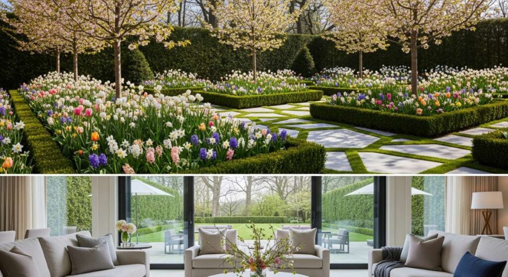 featured: from bloom to room: mastering the elevated spring garden and interior look
