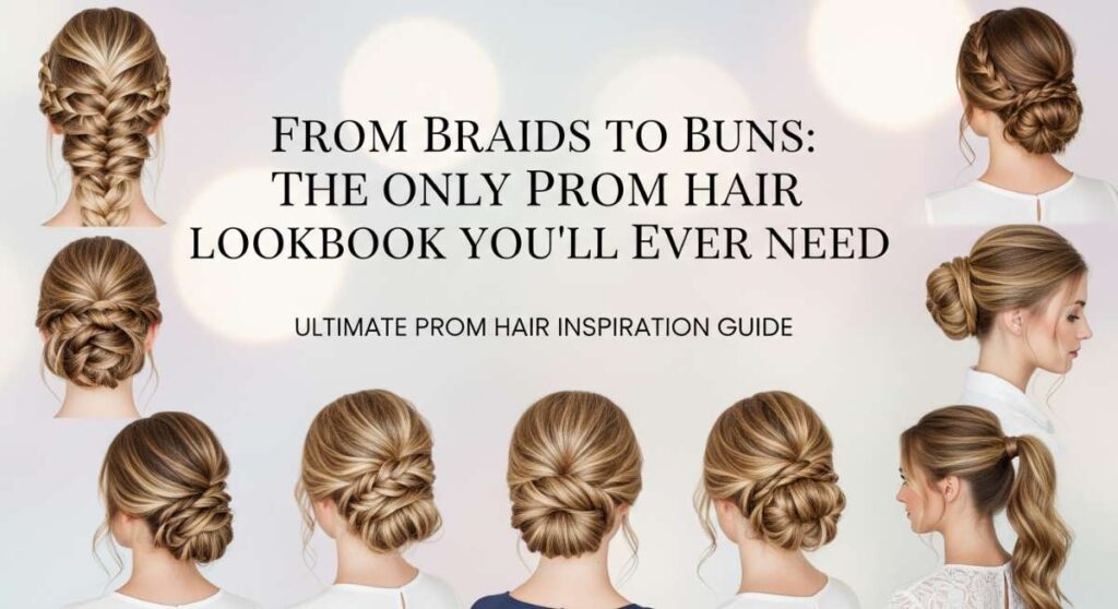 featured: from braids to buns: the only prom hair lookbook you'll ever need