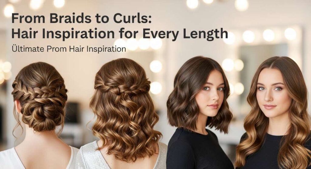featured: from braids to curls: prom hair inspiration for every length