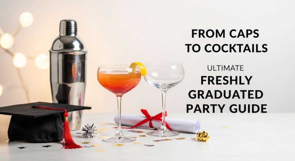 featured: from caps to cocktails: the ultimate new grad party manual