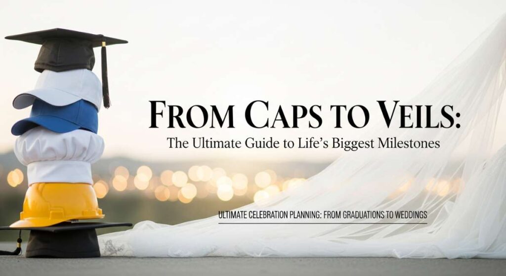 featured: from caps to veils: the ultimate guide to life’s biggest milestones