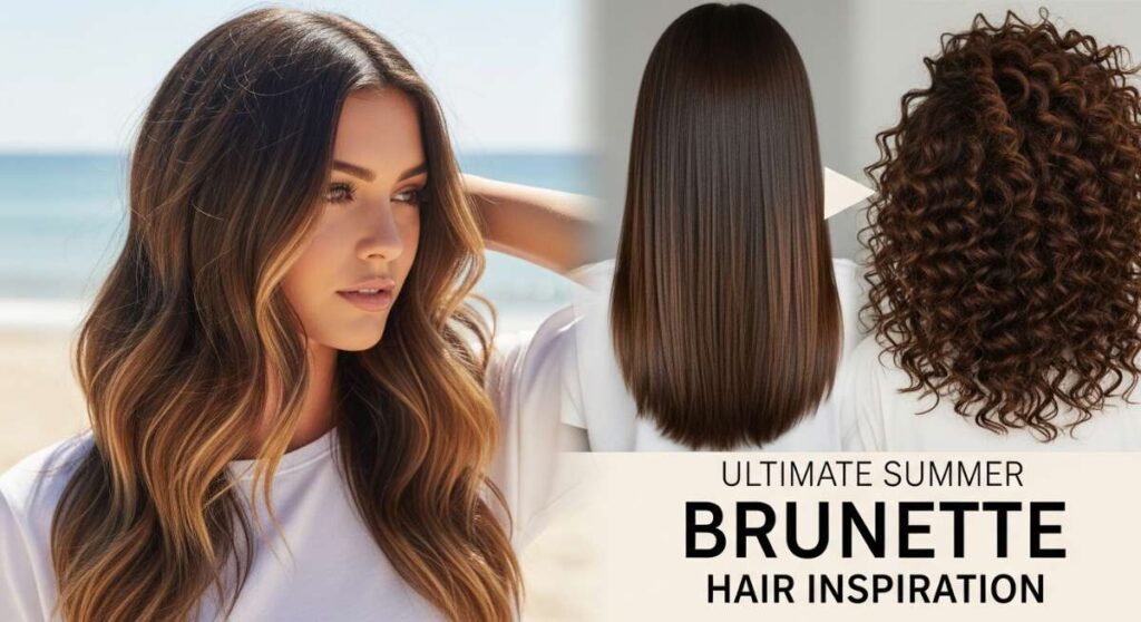 featured: from caramel balayage to rich mocha: summer's hottest brunette trends