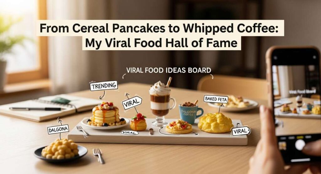 featured: from cereal pancakes to whipped coffee: my viral food hall of fame