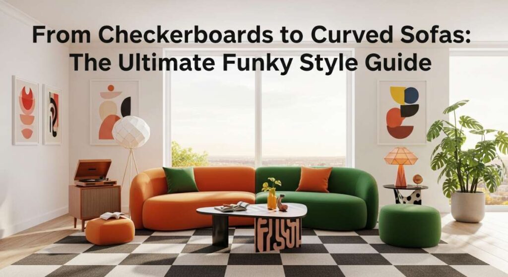featured: from checkerboards to curved sofas: the ultimate funky style guide