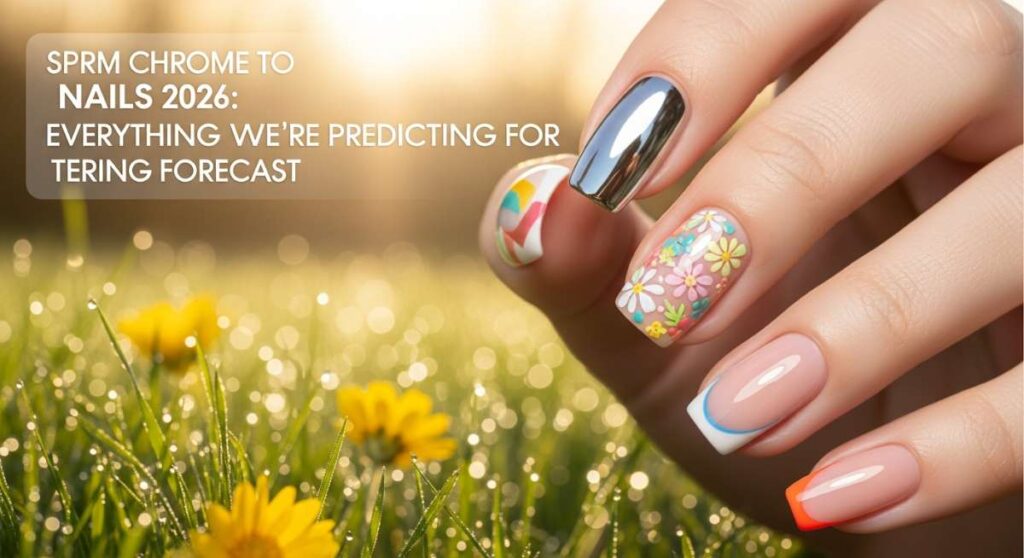 featured: from chrome to florals: everything we’re predicting for spring 2026 nails