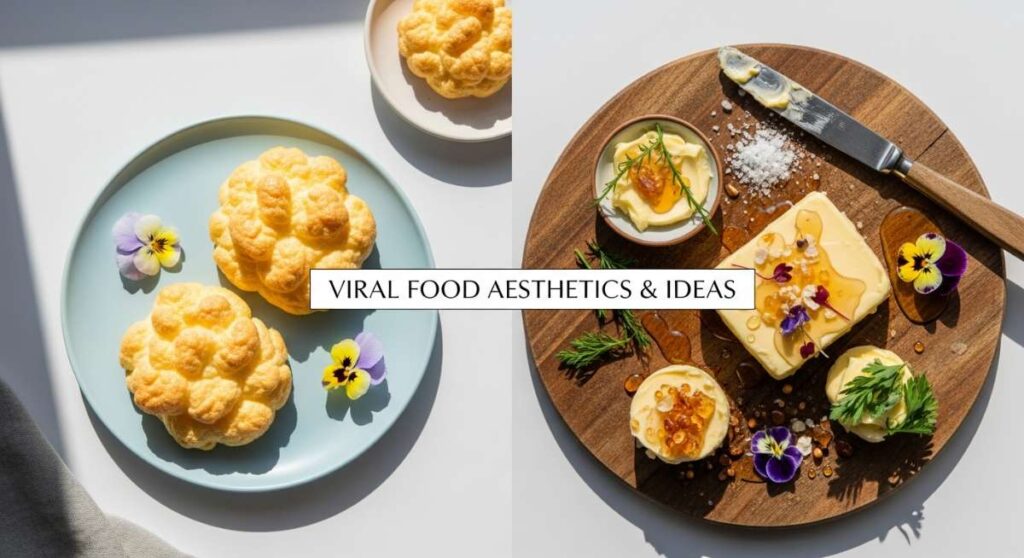 featured: from cloud bread to butter boards: exploring today's top food aesthetics