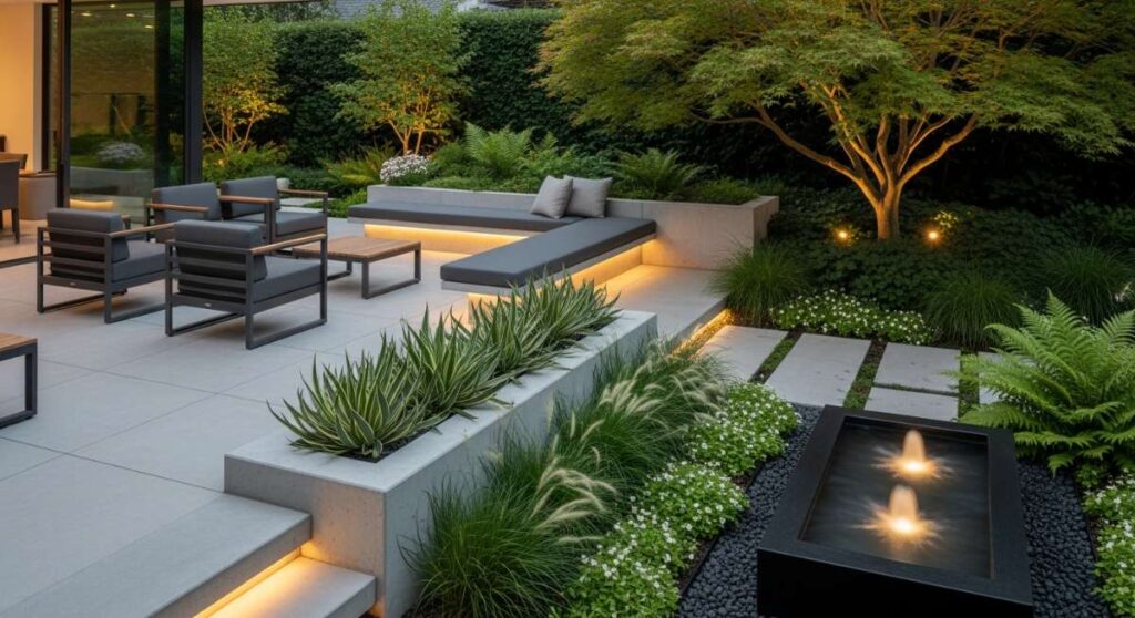 featured: from concrete to calm: designing your stylish garden sanctuary