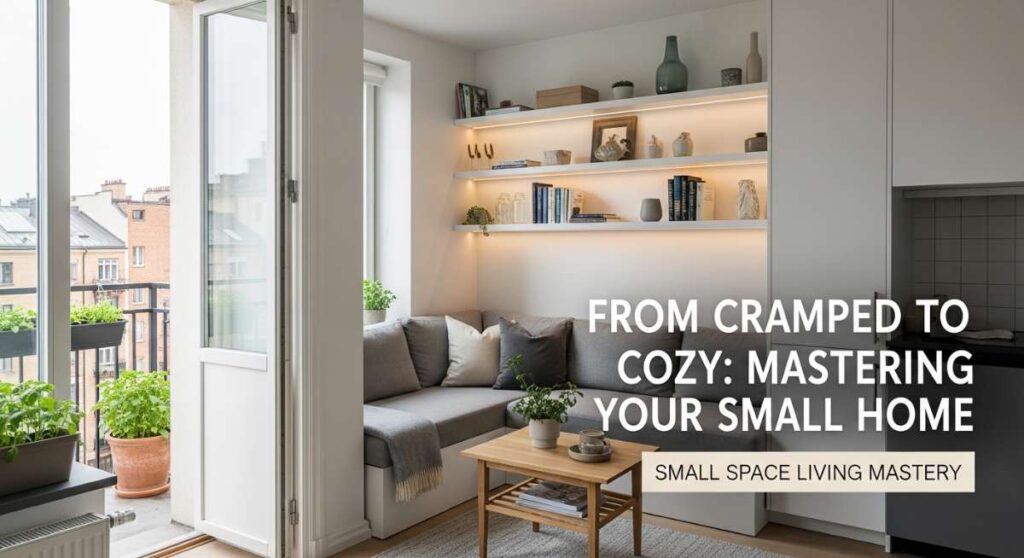 featured: from cramped to cozy: mastering your small home