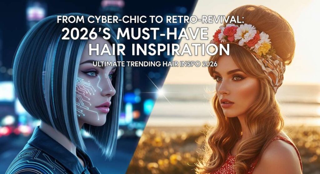 featured: from cyber chic to retro revival: 2026's must have hair inspiration