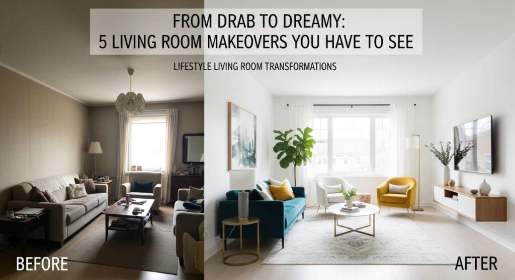 featured: from drab to dreamy: 5 living room makeovers you have to see