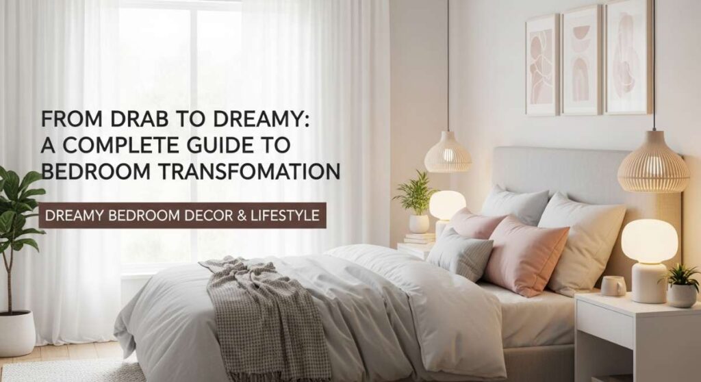 featured: from drab to dreamy: a complete guide to bedroom transformation