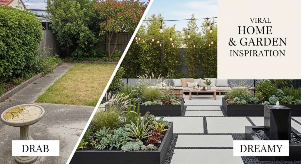 featured: from drab to dreamy: transform your garden with these 5 viral trends