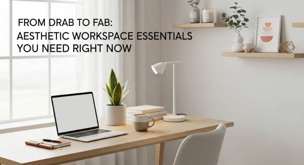 featured: from drab to fab: aesthetic workspace essentials you need right now