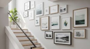 featured: from drab to fab: how to create the perfect staircase gallery wall