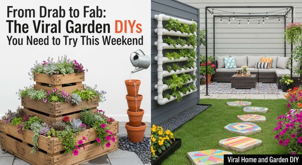 featured: from drab to fab: the viral garden diys you need to try this weekend