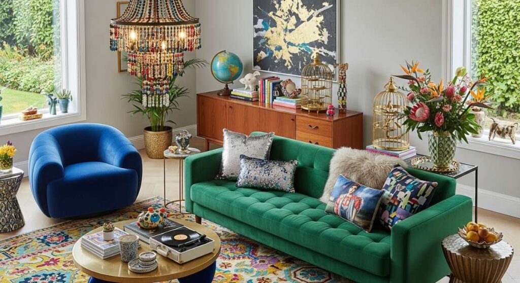 featured: from drab to fabulously funky: elevating your space with eclectic luxury