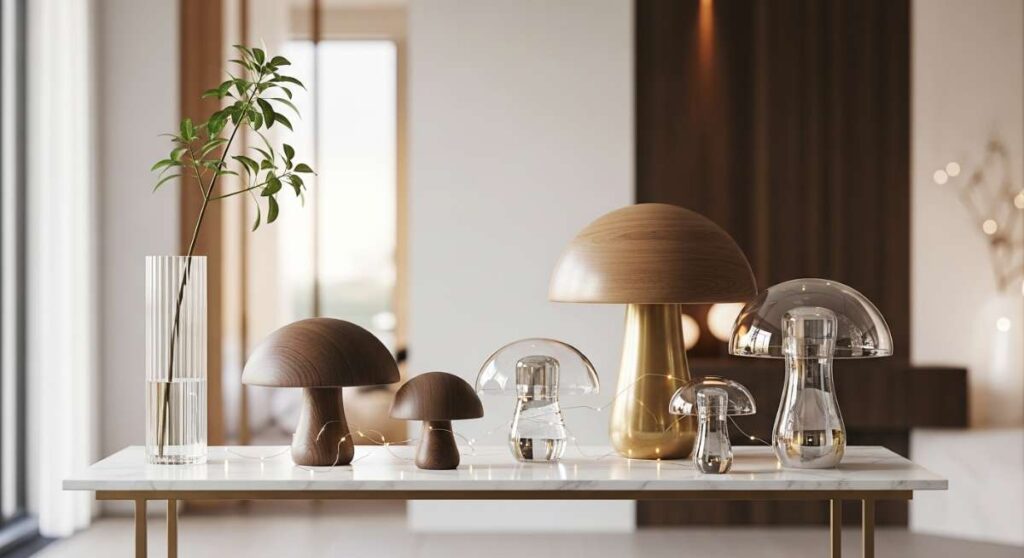 featured: from fairytale to foyer: styling luxury mushroom decor for a sophisticated home