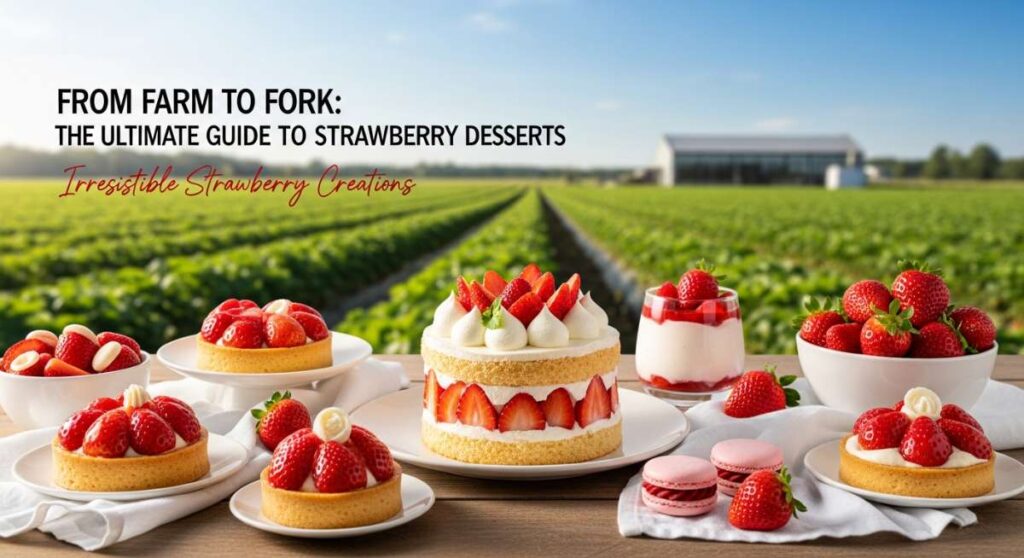 featured: from farm to fork: the ultimate guide to strawberry desserts