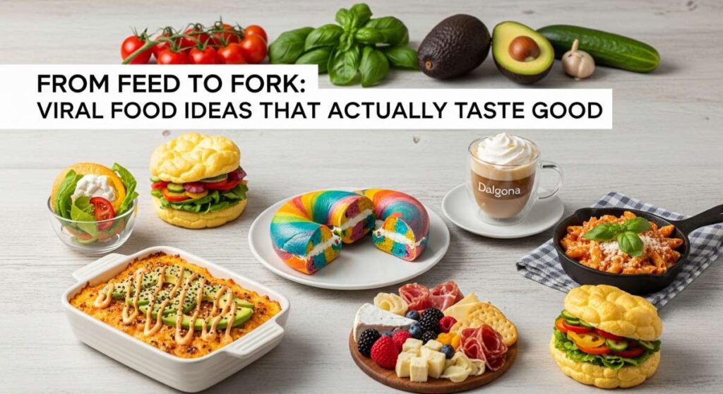featured: from feed to fork: viral food ideas that actually taste good