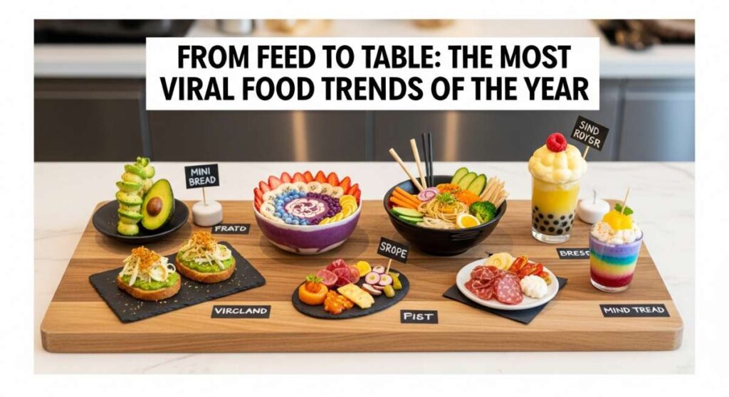 featured: from feed to table: the most viral food trends of the year