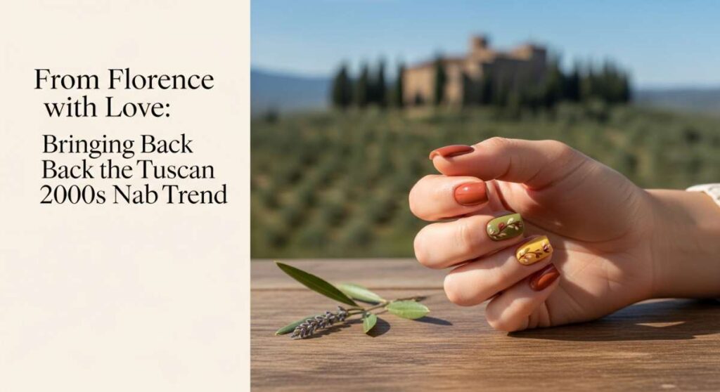 featured: from florence with love: bringing back the tuscan 2000s nail trend