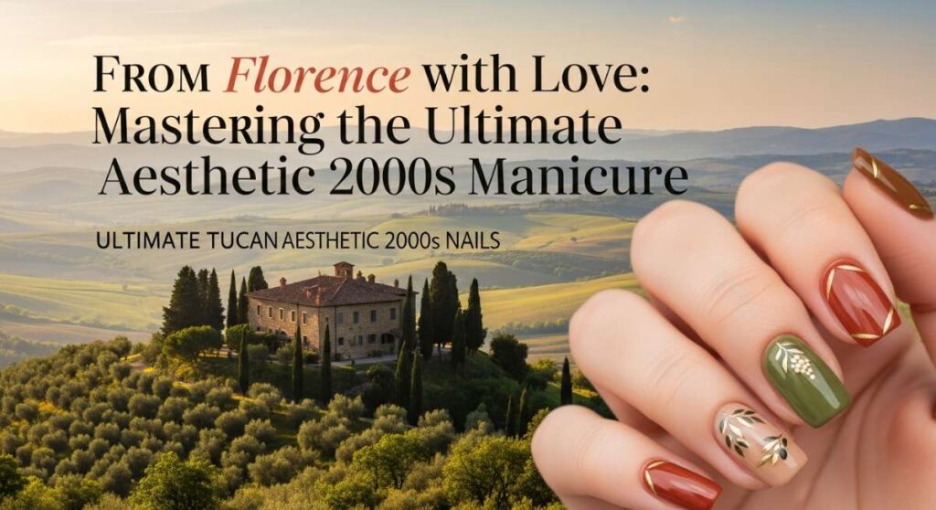 featured: from florence with love: mastering the ultimate tuscan aesthetic 2000s manicure
