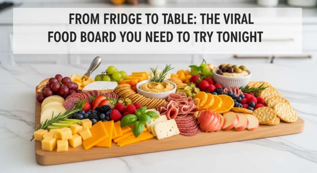 featured: from fridge to table: the viral food board you need to try tonight