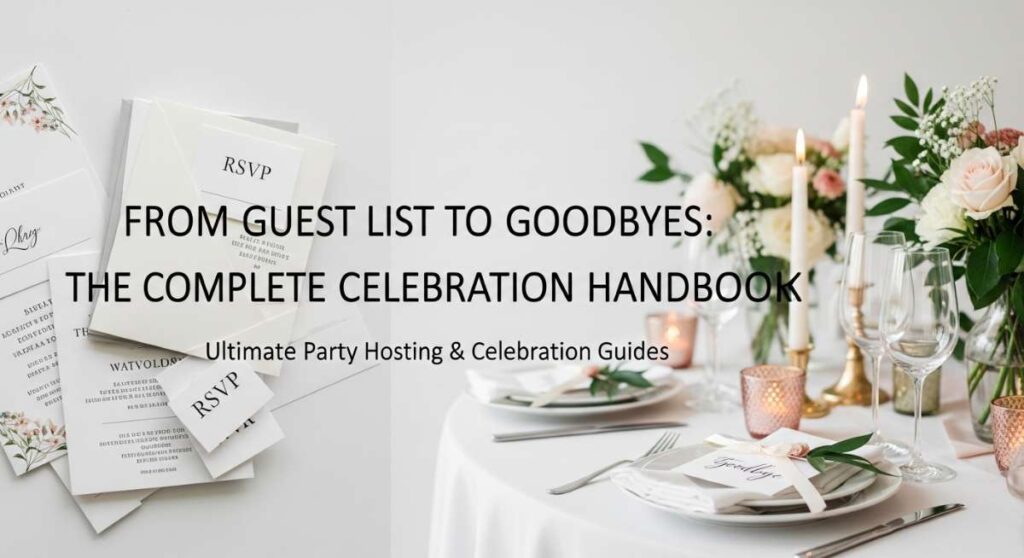 featured: from guest list to goodbyes: the complete celebration handbook