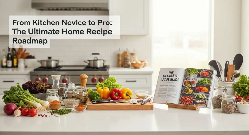 featured: from kitchen novice to pro: the ultimate home recipe roadmap