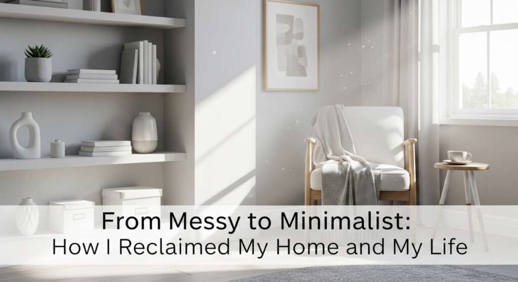 featured: from messy to minimalist: how i reclaimed my home and my life
