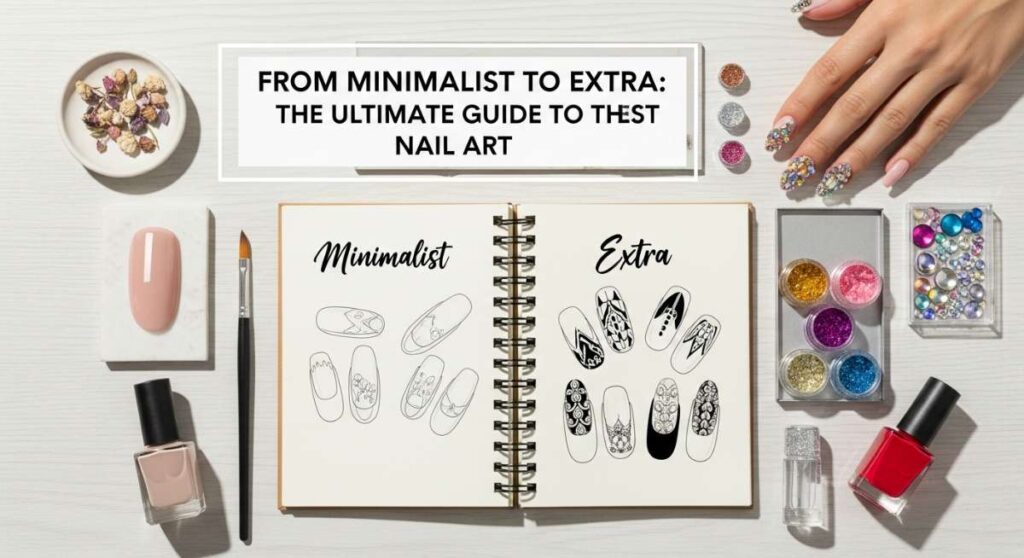 featured: from minimalist to extra: the ultimate guide to the best nail art