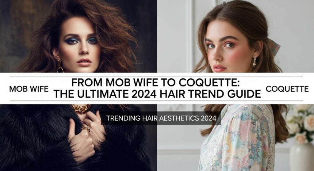 featured: from mob wife to coquette: the ultimate 2024 hair trend guide