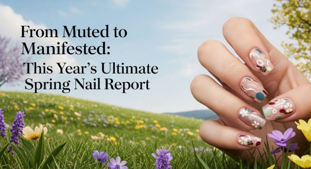 featured: from muted to manifested: this year's ultimate spring nail report