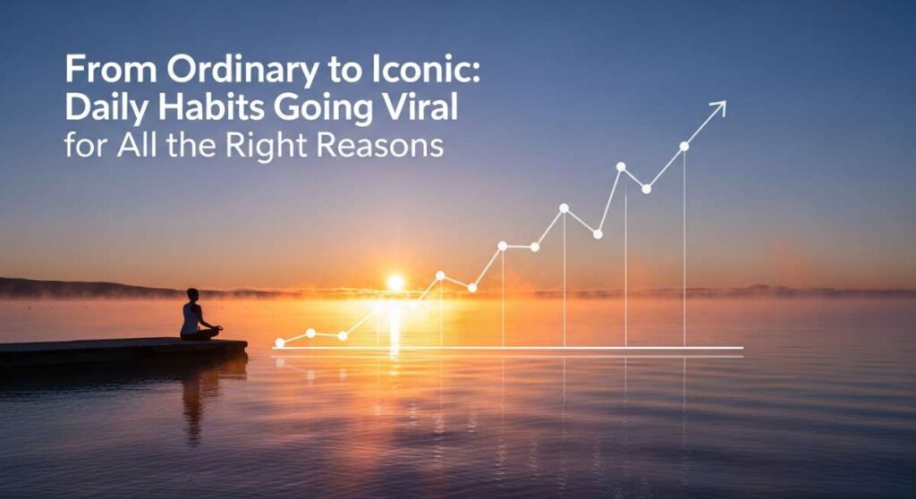 featured: from ordinary to iconic: daily habits going viral for all the right reasons