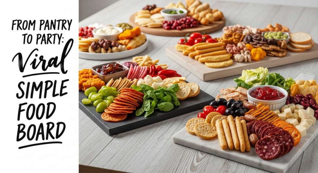 featured: from pantry to party: 5 simple food boards gone viral