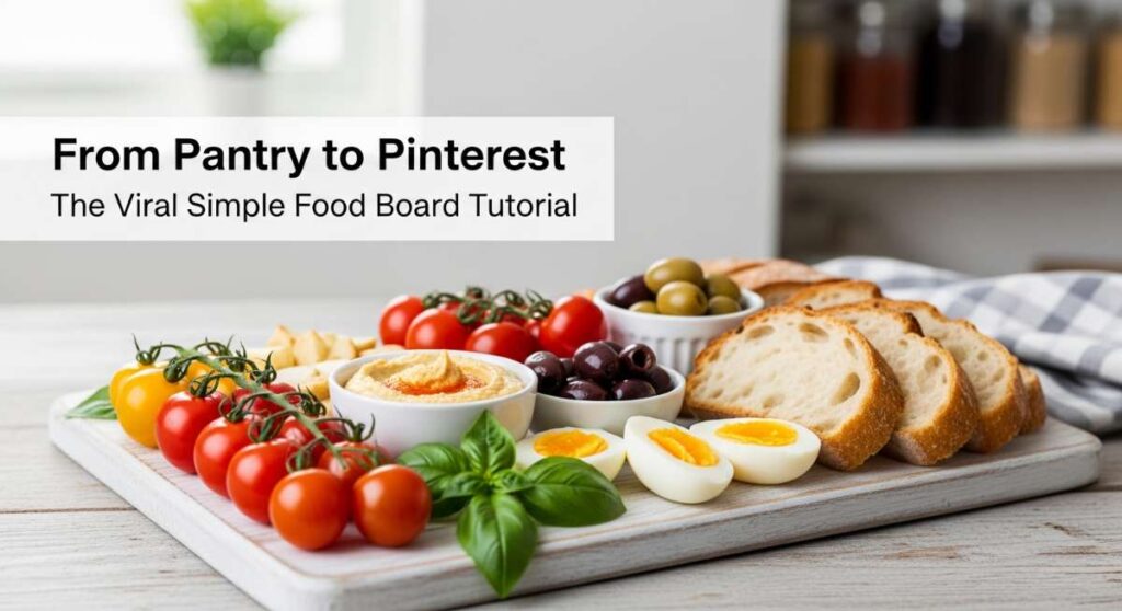featured: from pantry to pinterest: the viral simple food board tutorial