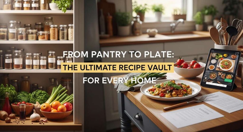 featured: from pantry to plate: the ultimate recipe vault for every home