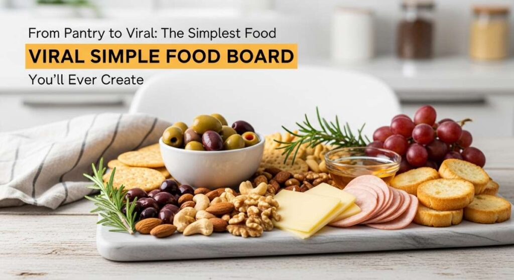 featured: from pantry to viral: the simplest food board you'll ever create