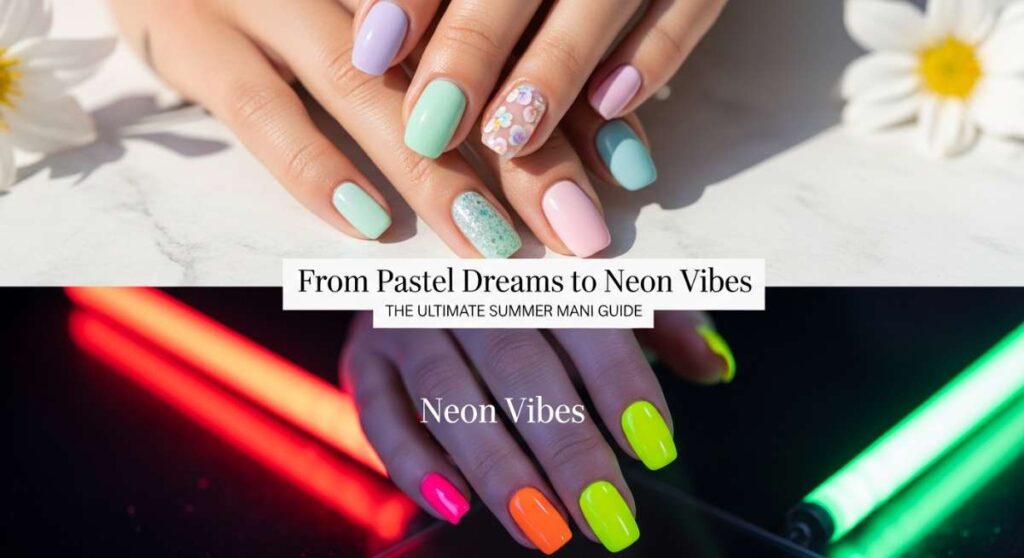 featured: from pastel dreams to neon vibes: the ultimate summer mani guide