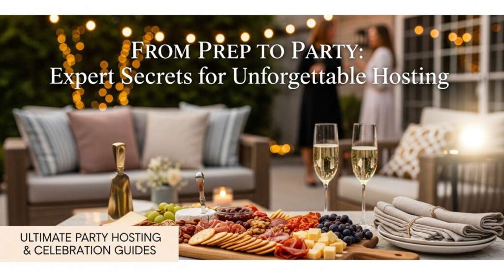 featured: from prep to party: expert secrets for unforgettable hosting