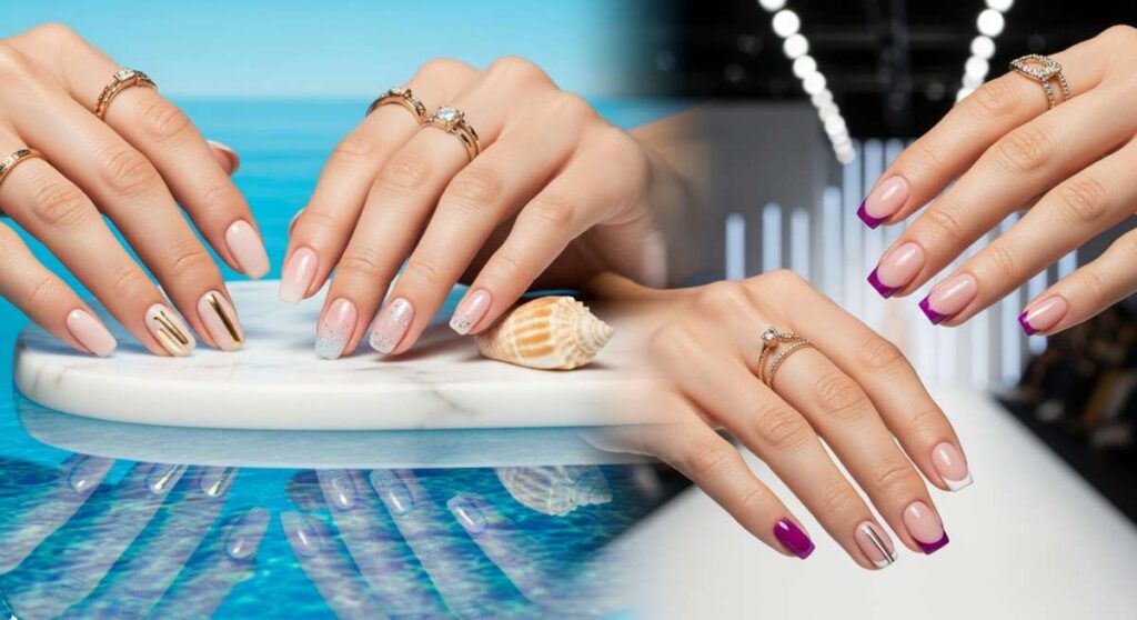 featured: from riviera to runway: this summer's most elite nail styles