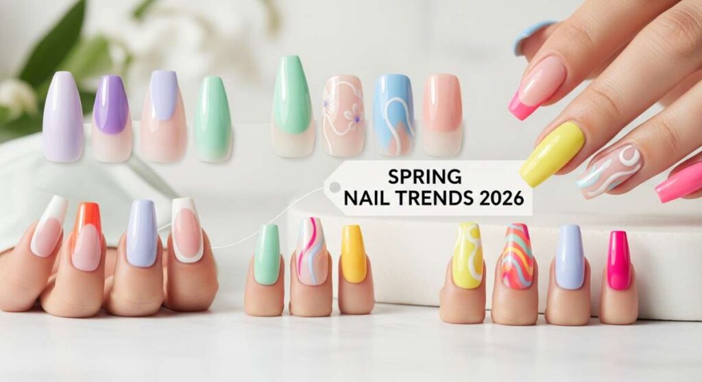 featured: from runway to reality: spring 2026's hottest nail shapes and colors